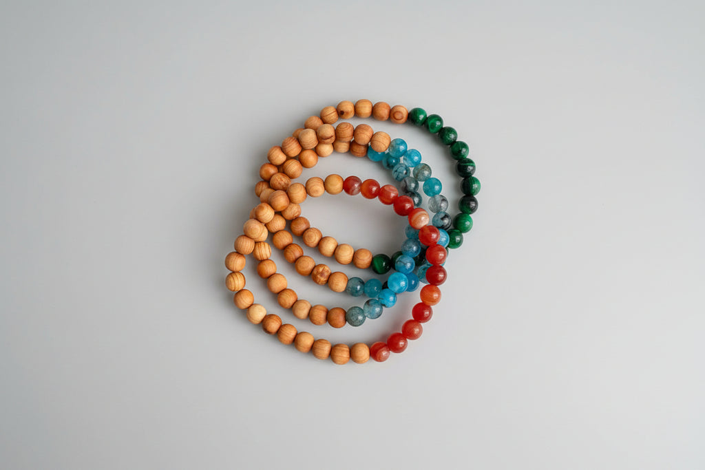 Sandalwood Varietals - Coastal Therapy Beaded Bracelets