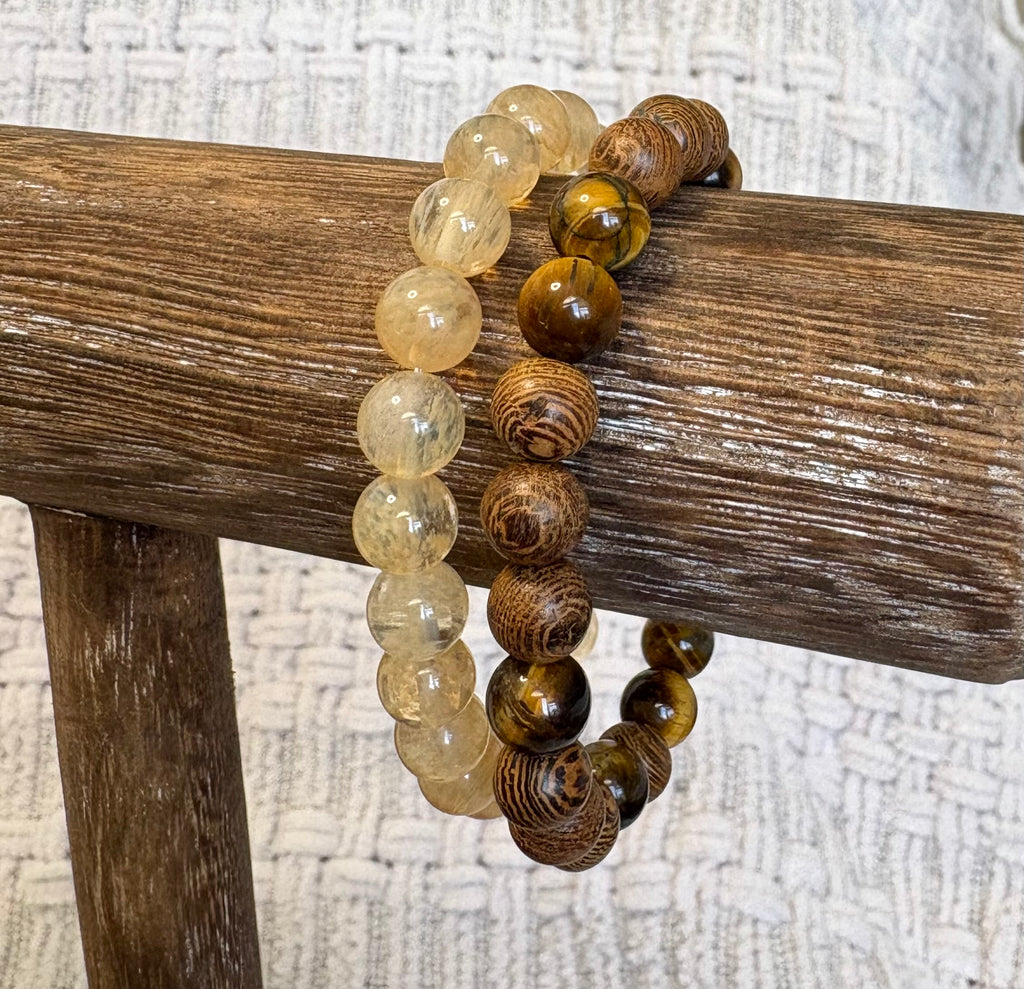 Driftwood in the Sun - Coastal Therapy Beaded Bracelets
