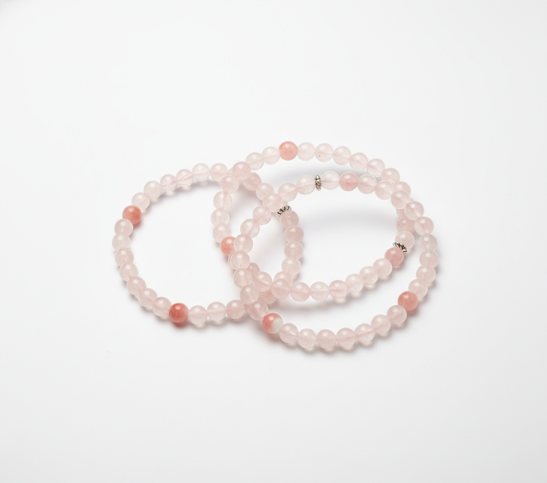 Pink Out for Breast Cancer Support Varietal - Coastal Therapy Beaded Bracelet
