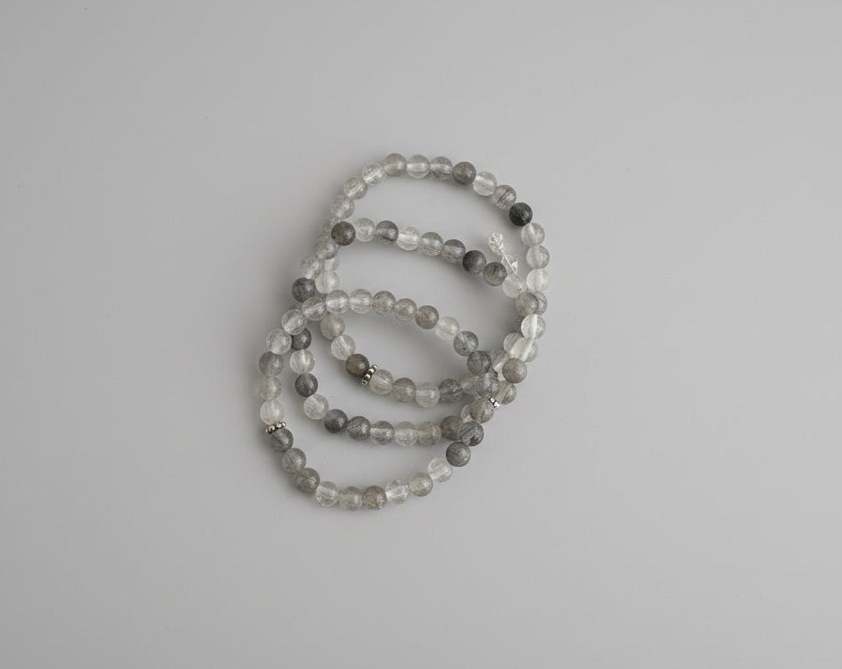 Cloudy Day - Coastal Therapy Beaded Bracelets