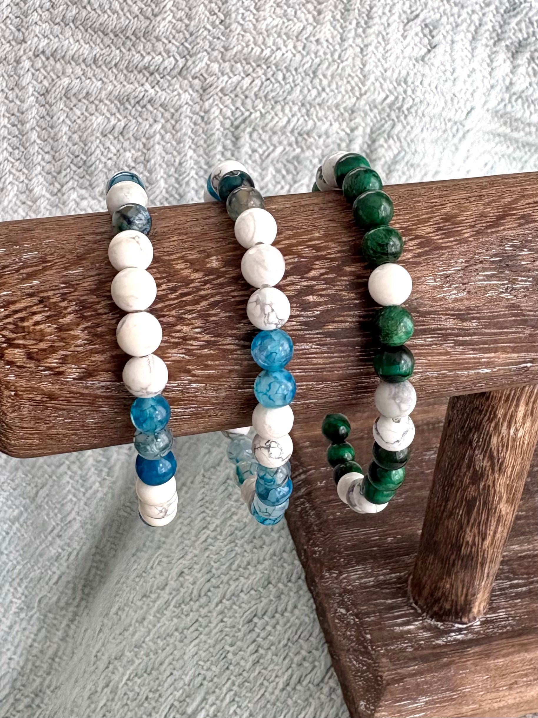 Choppy Water - Coastal Therapy Beaded Bracelets