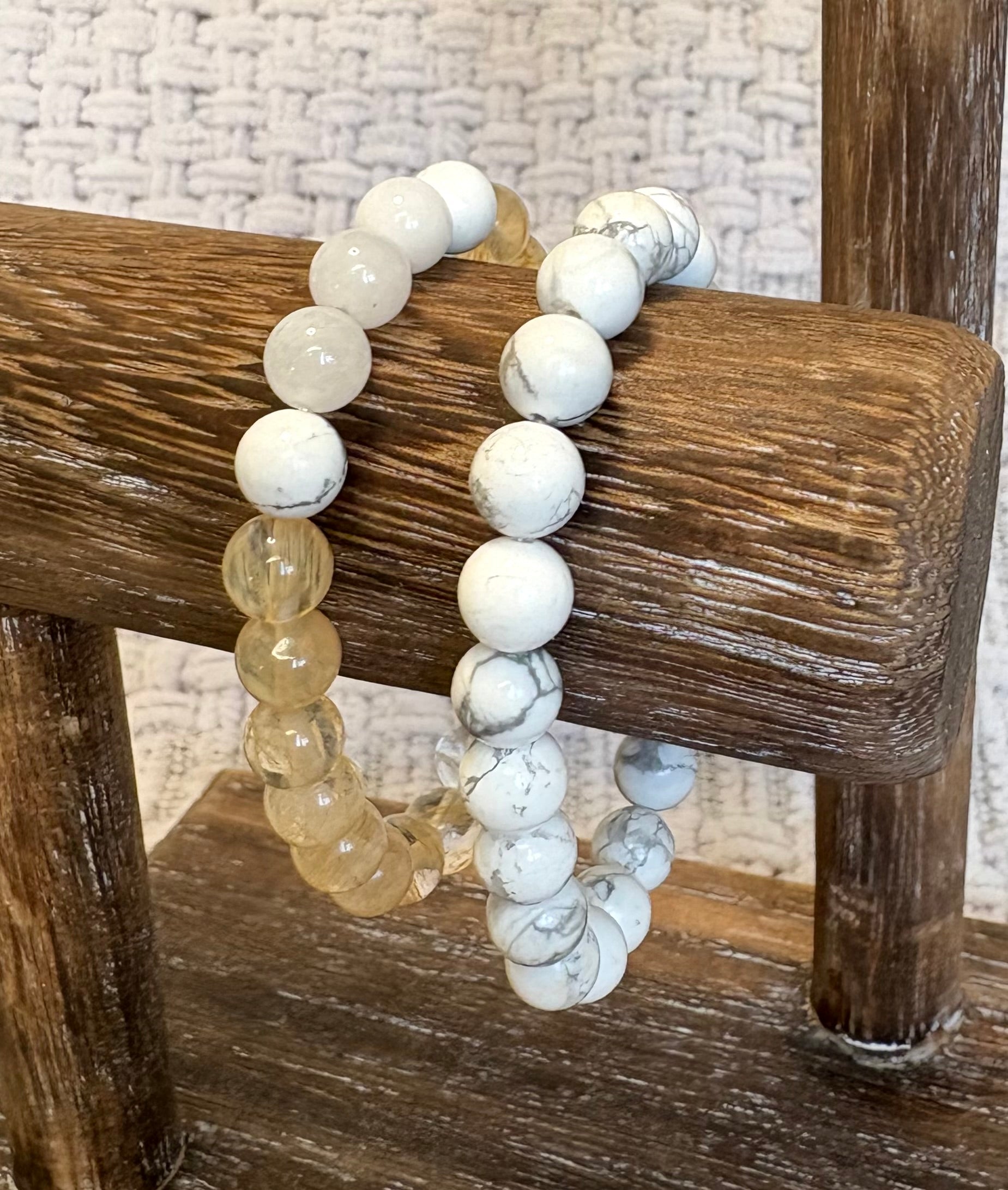 Sun and Rolling Clouds - Coastal Therapy Beaded Bracelets