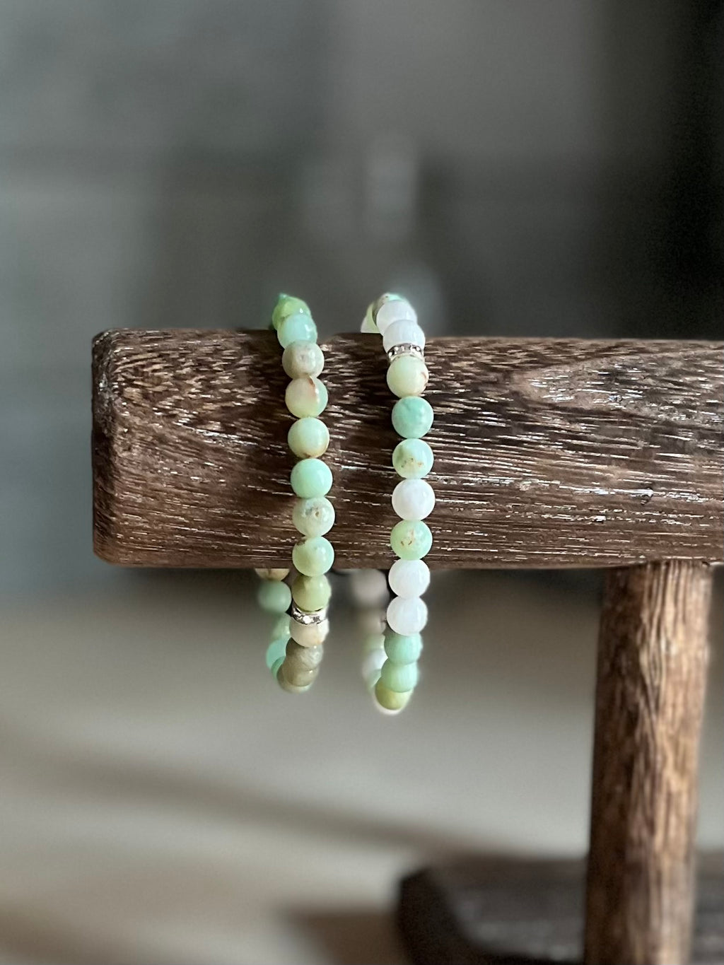 Seaweed in the Waves - Coastal Therapy Beaded Bracelets
