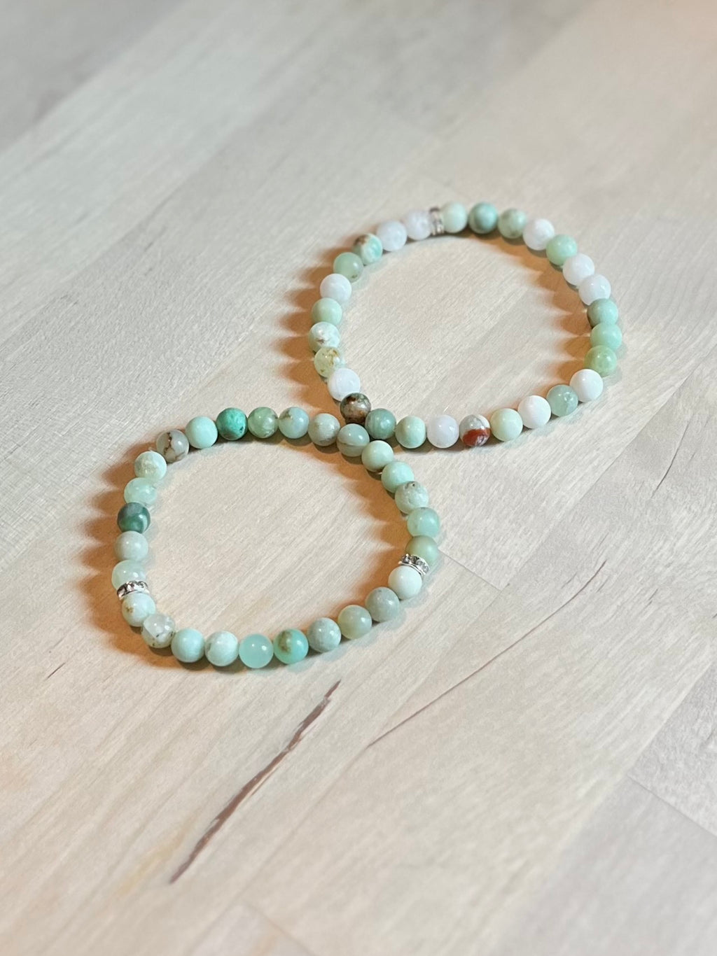 Seaweed in the Waves - Coastal Therapy Beaded Bracelets
