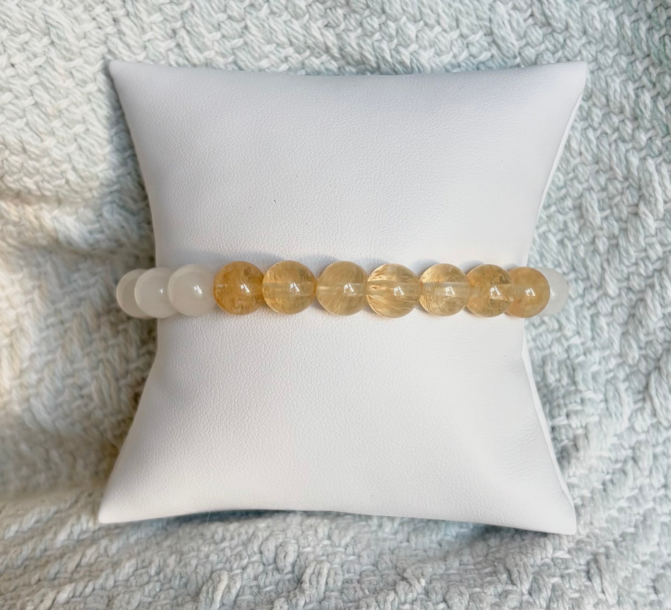 White Hot Sunshine - Coastal Therapy Beaded Bracelet