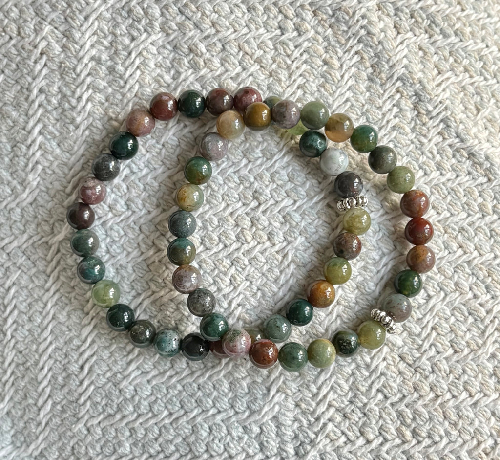 Wading in Seaweed - Coastal Therapy Beaded Bracelets