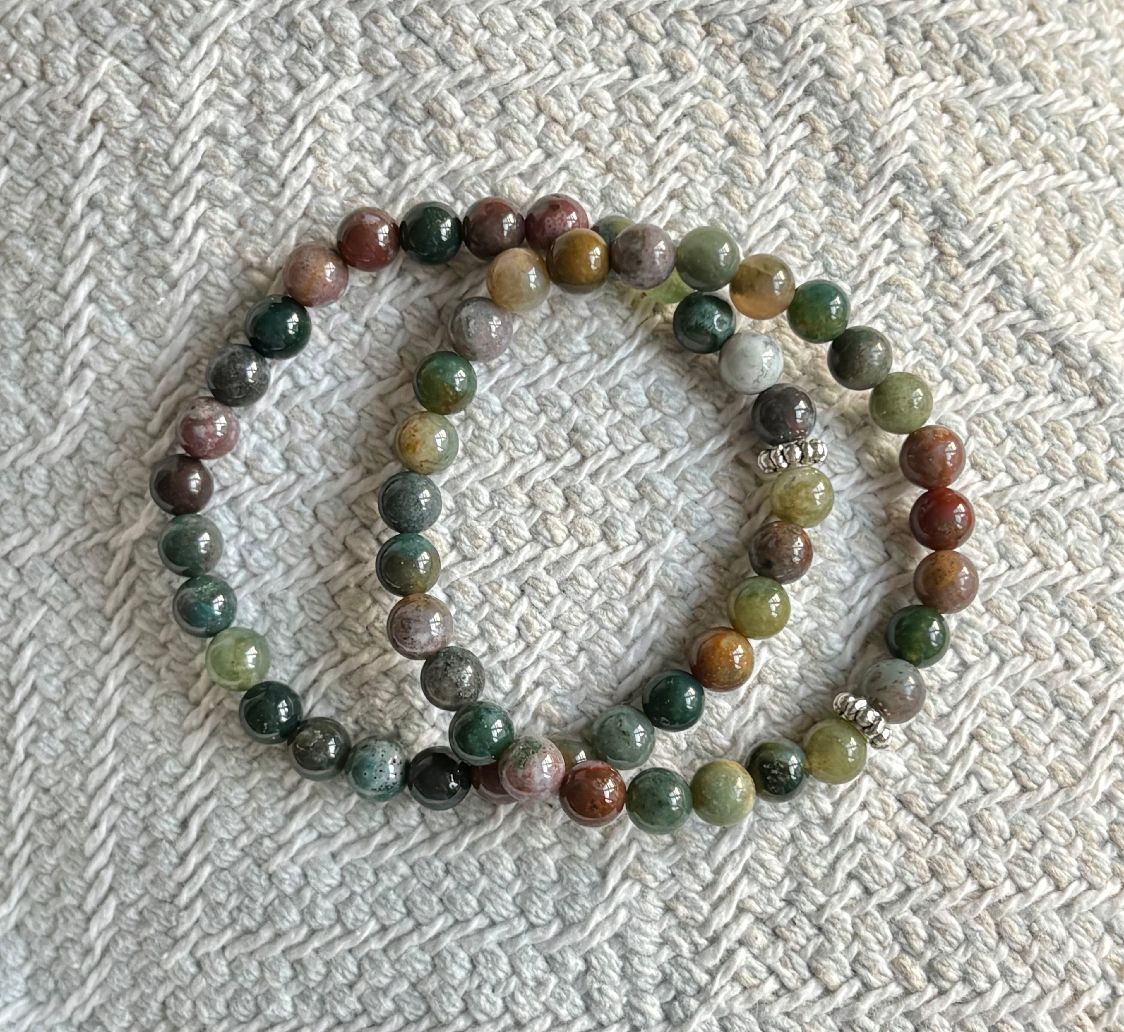 Wading in Seaweed - Coastal Therapy Beaded Bracelets