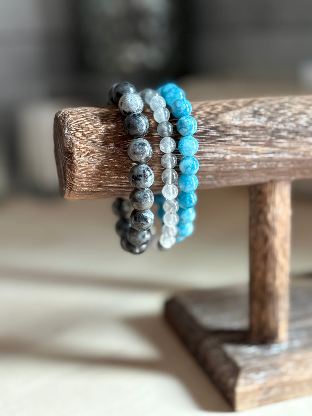 Passing Storm Trio - Coastal Therapy Beaded Bracelets