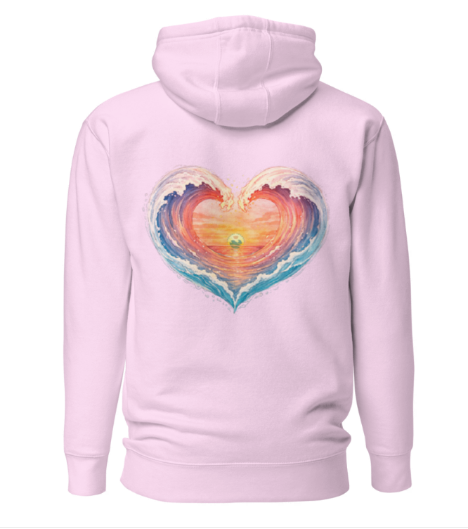 Sunrise Waves Hoodie by Coastal Therapy