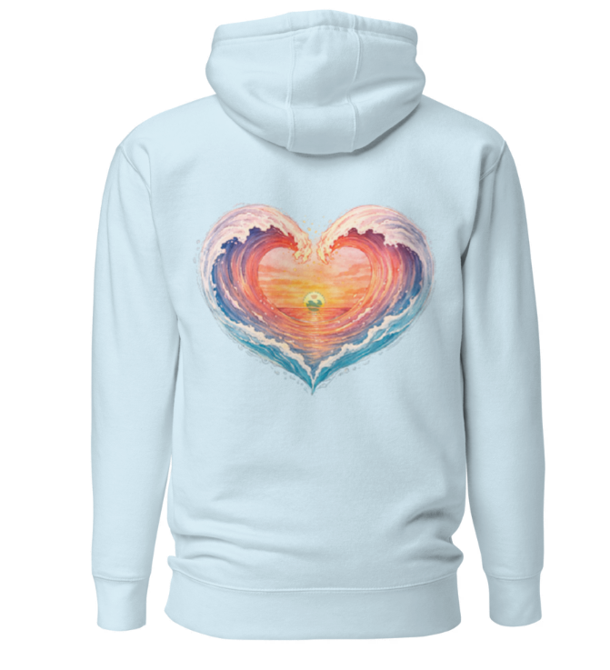 Sunrise Waves Hoodie by Coastal Therapy
